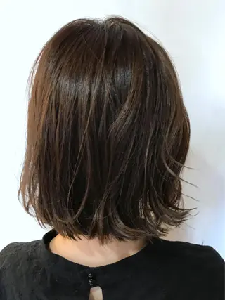ミディアム カラー メンズカット/パーマ 深浦 庄晴のヘアスタイル