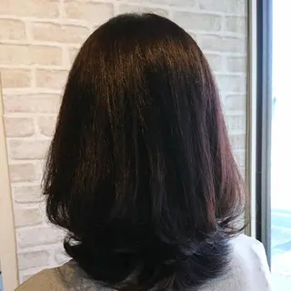 カラー あまがた よしこのヘアスタイル