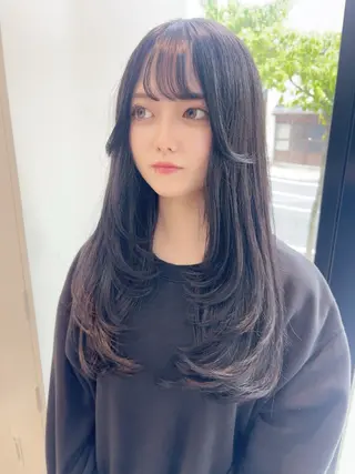 ロング TELAHAIR 石岡♡Rinaのヘアスタイル
