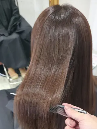 ロング 川瀬 夢来のヘアスタイル