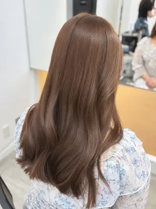 ロング カラー 🩵🫧mei mei 🫧🩵のヘアスタイル