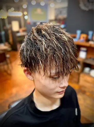 パーマ メンズ 💈メンズ特化💈 フェード/RYUYAのヘアスタイル