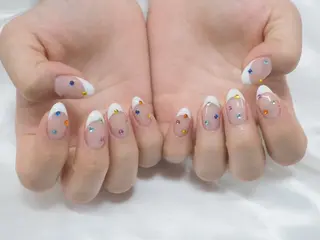 ショート 中道 彩花のネイルデザイン