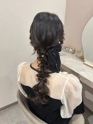 ヘアアレンジ Mila hinaのヘアスタイル