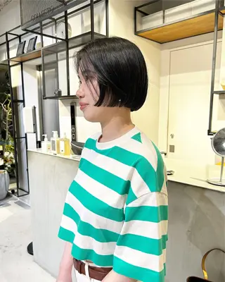 ショート 津葉井 麗奈のヘアスタイル