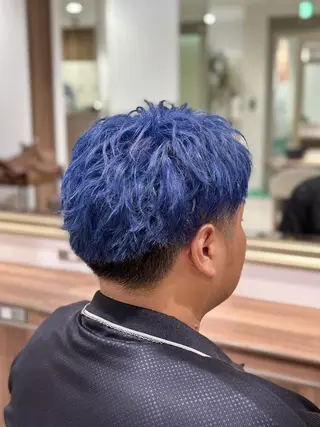 ショート カラー メンズ ヘアアレンジ メンズ専門🔥女性の モデル受付中!/陸翔のヘアスタイル