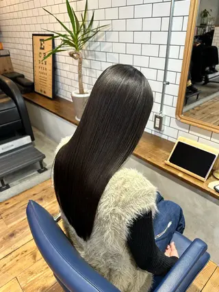 ロング 縮毛矯正&髪質改善 特化/ゆいのヘアスタイル