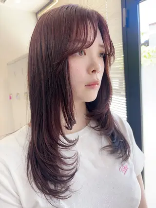ロング TELAHAIR 石岡♡Rinaのヘアスタイル