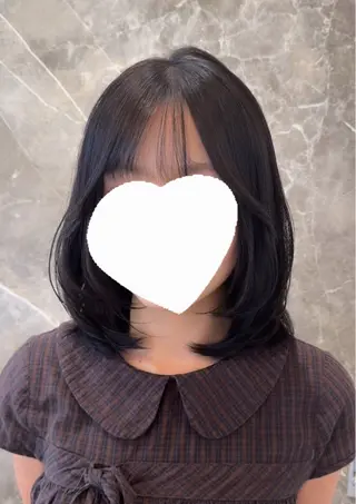 ミディアム カラー レイヤー透明感カラー ブリーチ🎀オトハのヘアスタイル