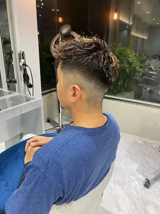 ショート パーマ メンズ Riganuts王子 Hayato✂︎のヘアスタイル