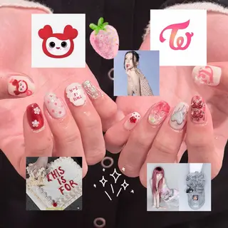 ネイル 🎀フェイ フェイ🫧💗のネイルデザイン
