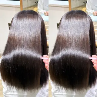 ロング パーマ 横浜 縮毛矯正特化⟡ /髪質改善/さくらのヘアスタイル