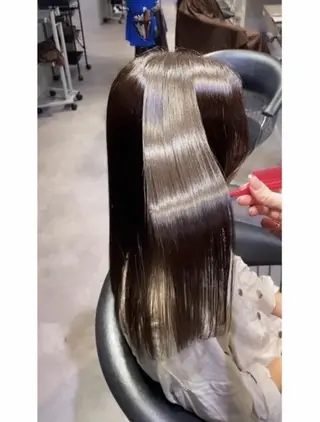 セミロング 比嘉 悠人のヘアスタイル
