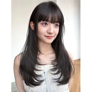 ロング カラー ITbyALBUM 中野店のヘアスタイル