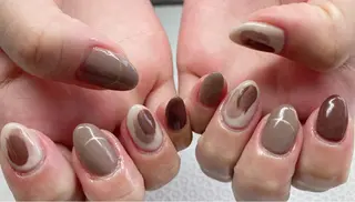 ネイル ニュアンスネイル🌈 MYU Nailsのネイルデザイン
