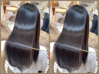 セミロング 縮毛矯正✨🫧 レイヤー川村利幸のヘアスタイル