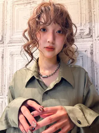 ロング カラー loty _nanamiのヘアスタイル