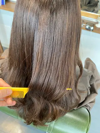 セミロング 田町駅徒歩5分 🌼fumiのヘアスタイル