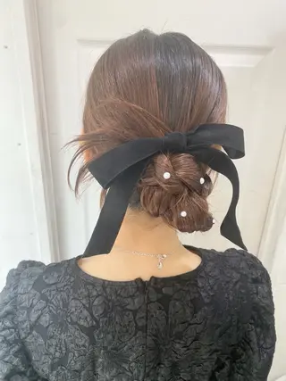 ヘアアレンジ uros.中目黒 moekaのヘアスタイル