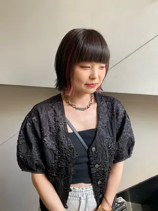 カラー 黒木 千晴のヘアスタイル
