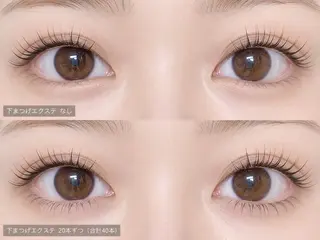 マツエク・マツパ アイリスト兼美容師 harukaのマツエク・マツパデザイン