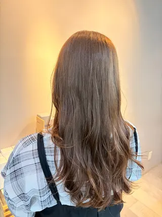 ロング レイヤー/透けカラー ✨KANAのヘアスタイル