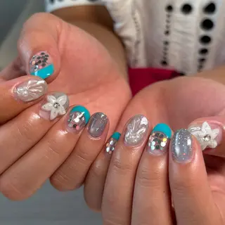ネイル amuse ニュアンス/個性派のネイルデザイン