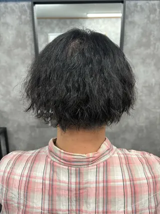 パーマ メンズ ヘアーメイクマロン ヘアーメイクマロンのヘアスタイル