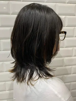 ミディアム appiis 柳田葵　横浜のヘアスタイル