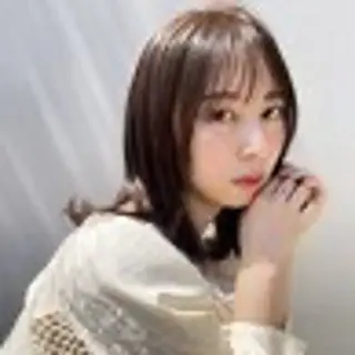 セミロング カラー misa🫧ナチュラ ル縮毛矯正/髪質改善のヘアスタイル