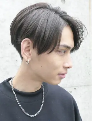 パーマ メンズ 白井 世那のヘアスタイル
