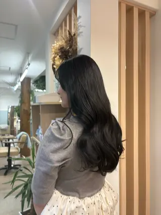 ロング カラー haruna🌼 暖色♡透明感カラー♡のヘアスタイル