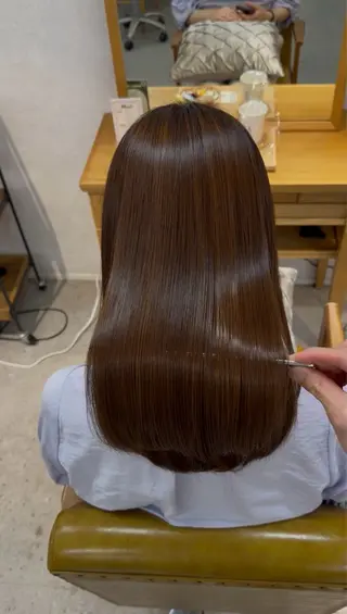 セミロング formage 福岡佳祐のヘアスタイル
