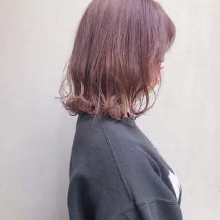 ミディアム カラー 山中 直輝のヘアスタイル