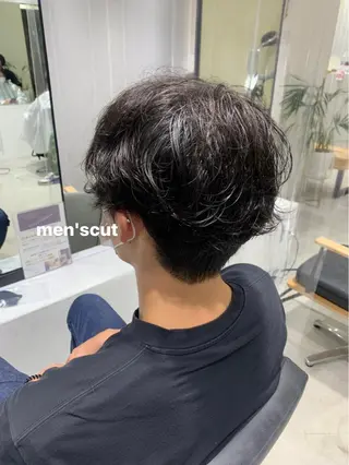 メンズ ブリーチなしWカラー ／レイヤー🎀マリノのヘアスタイル