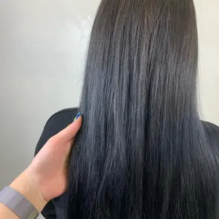 ロング カラー 'comma rinkaのヘアスタイル