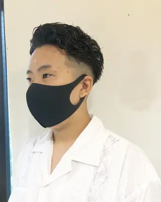 パーマ ヘアアレンジ メンズ メンズ特化✂️栗原 侑也のヘアスタイル