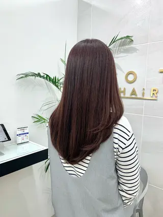 セミロング カラー 本格ヘッドスパ🌿 ×ヘア 佐藤のヘアスタイル