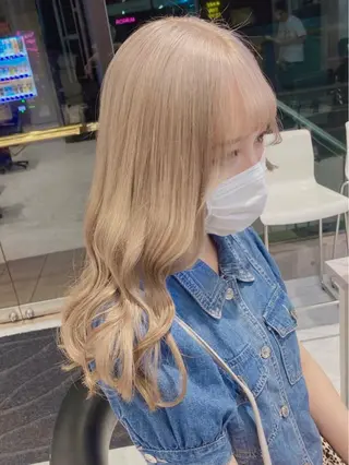 ロング カラー ハイトーン特化💍 NØRN💍韓国のヘアスタイル