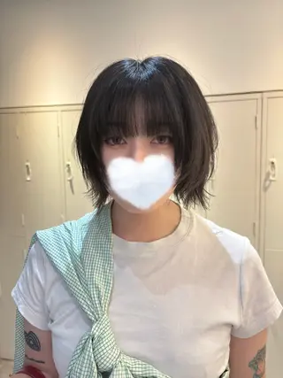 ショート 🍀祥吾🍀レイヤー ✨透明感カラー✨のヘアスタイル