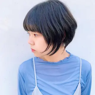 ショート カラー 中川 竜誠のヘアスタイル