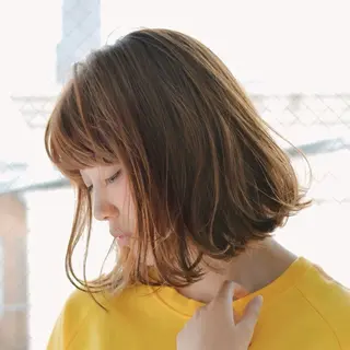 ミディアム ショート/ボブ【二子 玉川】原田憲太のヘアスタイル