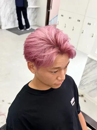 メンズ KanedaRio パーマ/フェードのヘアスタイル