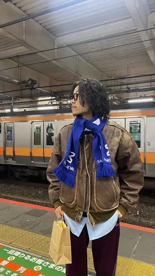 パーマ メンズ 都築 菜美のヘアスタイル