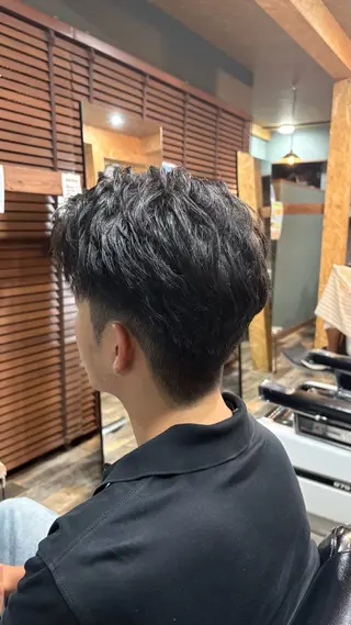 ショート メンズ 木名瀬 海星のヘアスタイル