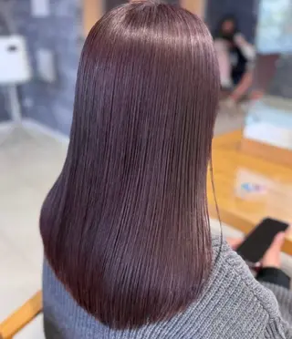 ロング カラー 💎透明感カラー💎 🌟佐藤壮也🌟のヘアスタイル
