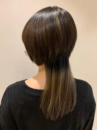 セミロング カラー 艶髪🌿美髪 大塚礼乃【西荻窪】のヘアスタイル