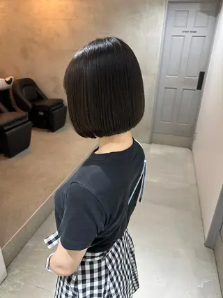 ショート 髪質改善 縮毛矯正/ レイヤー/銀座/本木のヘアスタイル