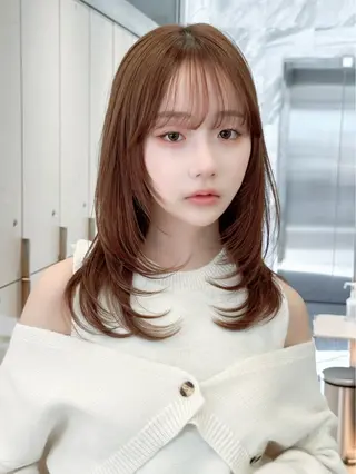 ミディアム 久米 春輝のヘアスタイル