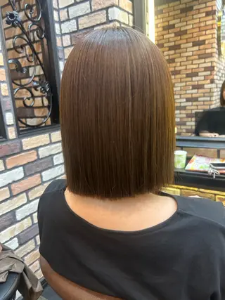 ミディアム カラー INOUE SAKIのヘアスタイル